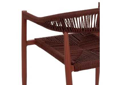 Aluminum outdoor chair - WASSER CALDERA