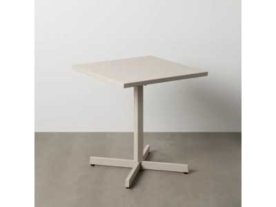 Square folding outdoor table - GARTEN