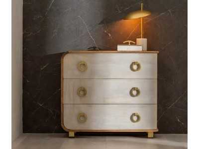 Commode design en bois de manguier - KURVEN Commode design en bois de manguier - KURVEN