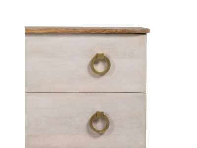 Cómoda de diseño en madera de mango - KURVEN