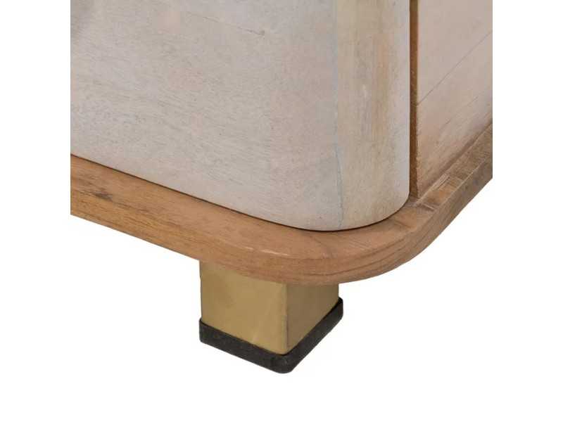 Cómoda de diseño en madera de mango - KURVEN