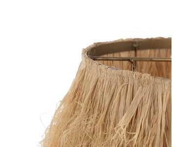 Raffia floor lamp - MYKONOS 1