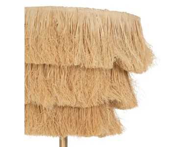 Raffia floor lamp - MYKONOS 1