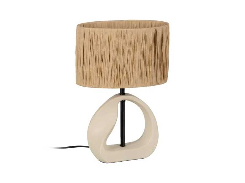 Table lamp with ceramic base - MYKONOS 3