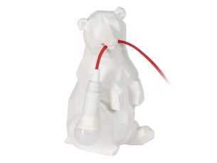 Polyresin table lamp - OURS
