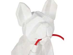 Polyresin table lamp - CHIOT 2