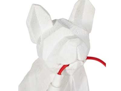 Polyresin table lamp - CHIOT Polyresin table lamp - CHIOT