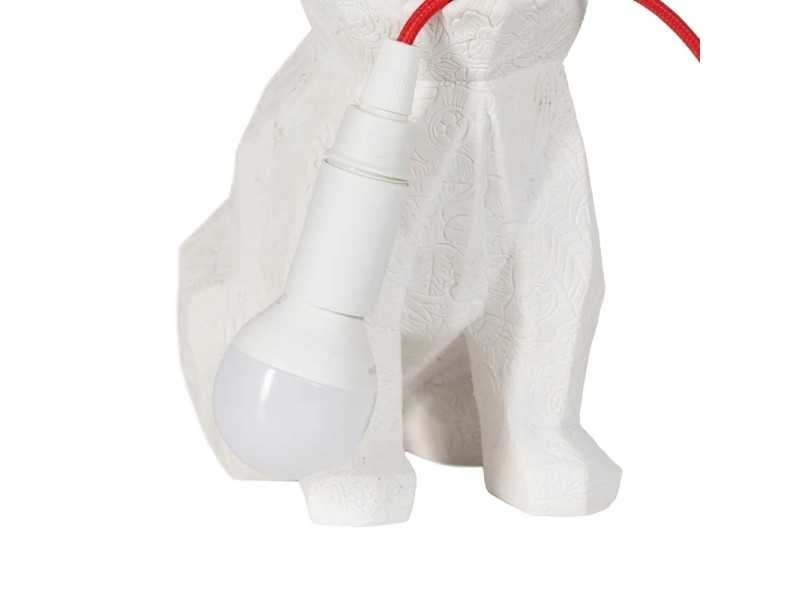 Polyresin table lamp - CHIOT