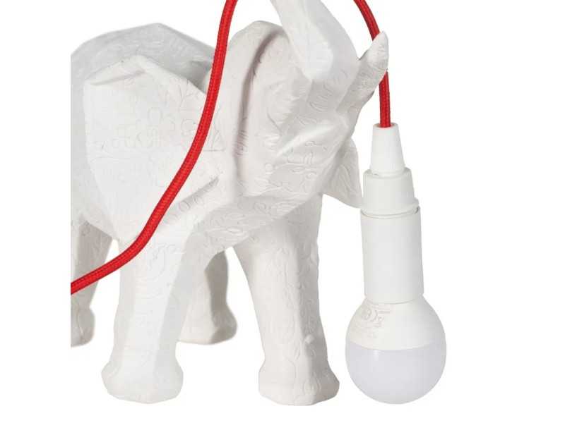 Lámpara de mesa en poliresina - ÉLÉPHANT