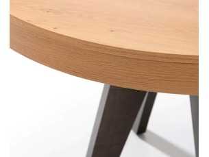 Mesa de comedor redonda y extensible - ADELAIDE 2