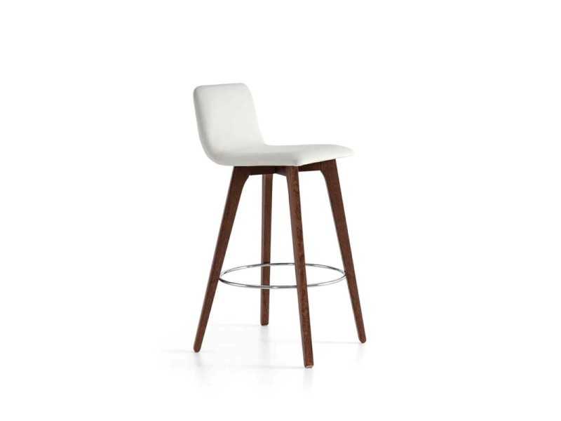 Nordic design upholstered stool - ANNIKA