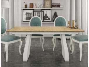 Table à manger extensible en bois - AINHOA