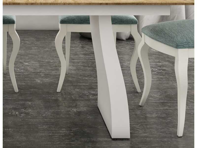 Extendable wooden dining table - AINHOA