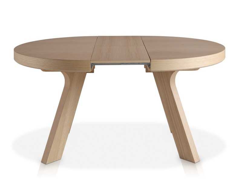 Mesa de comedor redonda y extensible - ESFERA