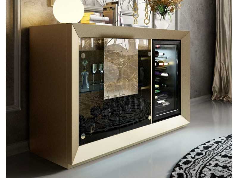 Lacquered wine cabinet - SYRAH