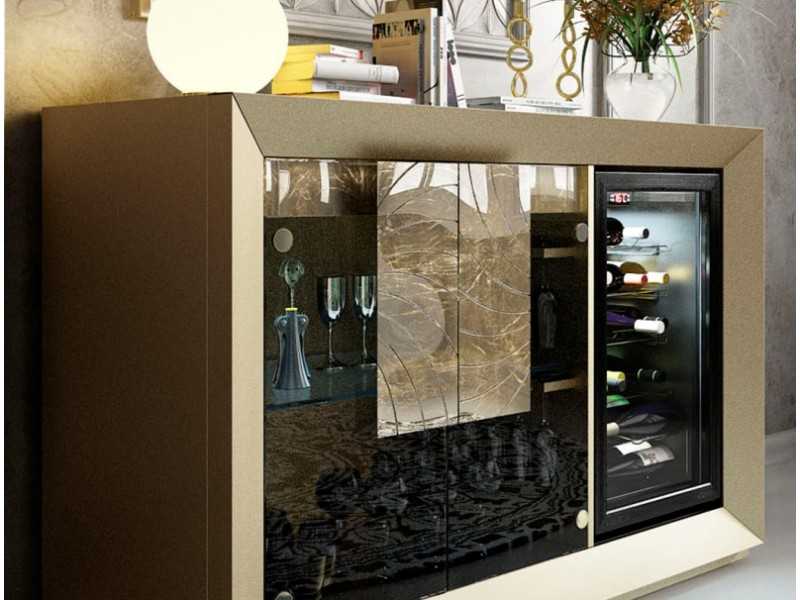 Mueble vinoteca lacado - SYRAH