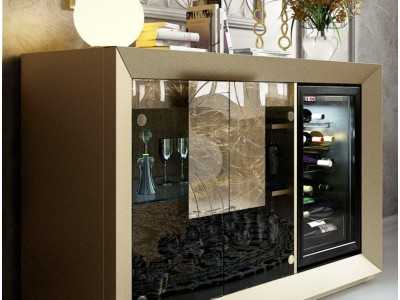 Mueble vinoteca lacado - SYRAH