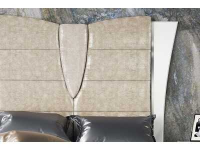 Lacquered and upholstered designer headboard - ADELISE Lacquered and upholstered designer headboard - ADELISE