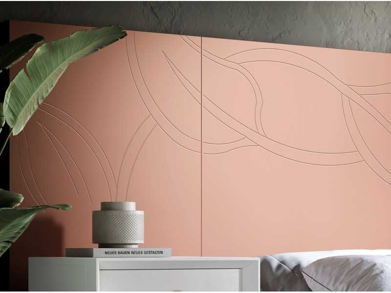 Designer lacquered XL headboard - ADILA