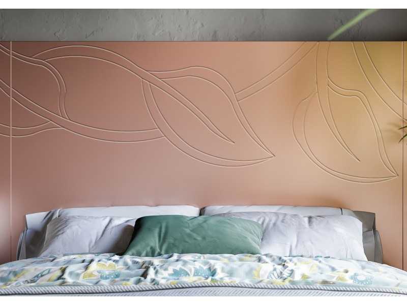 Designer lacquered XL headboard - ADILA