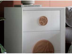 3-drawer bedside table - ADILA 2