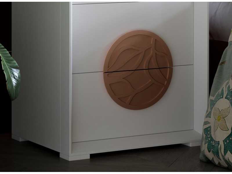 3-drawer bedside table - ADILA