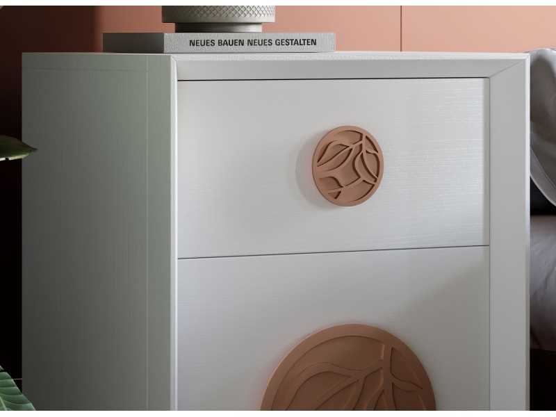 3-drawer bedside table - ADILA