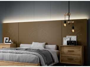 Cabecero XL lacado de diseño con luz led - ABLA 2