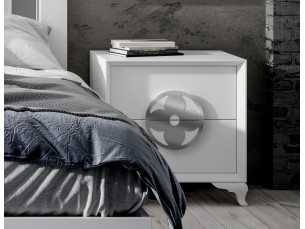 Lacquered bedside table with Chippendale legs - AIZZA 2