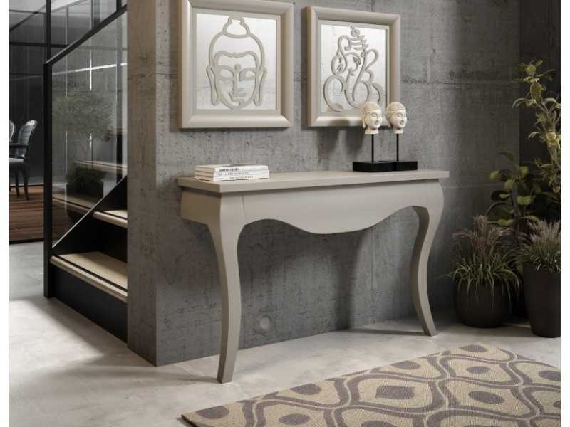 Lacquered console with Chippendale legs - AURORE