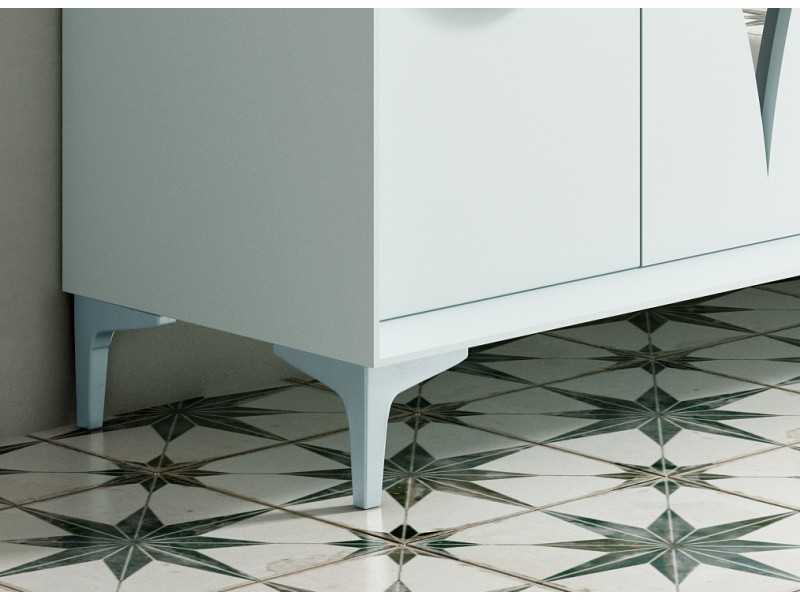 Designer lacquered sideboard with doors and drawers - ALLEGRA