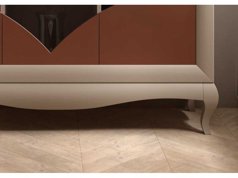 Buffet design laqué à 3 portes - ARIANNA