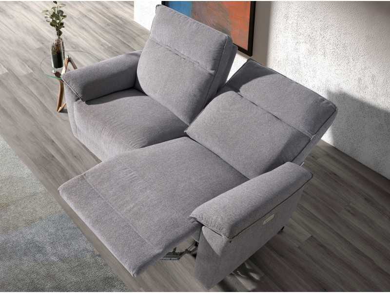 3-seater relax sofa upholstered in fabric - ABBA