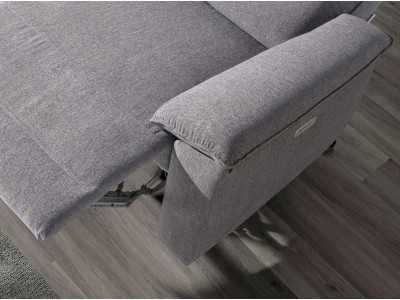 3-seater relax sofa upholstered in fabric - ABBA