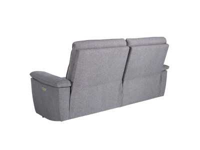 3-seater relax sofa upholstered in fabric - ABBA