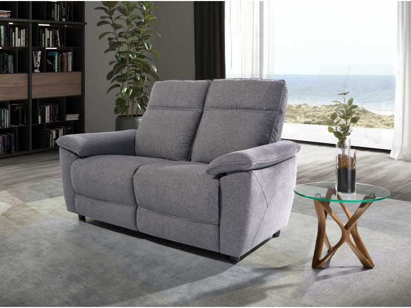 2-seater relax sofa upholstered in fabric - ABBA