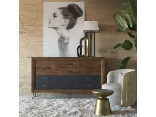 Buffet design avec 3 portes et 6 tiroirs - AGRIPA