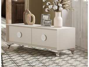 Mueble T.V lacado con patas chippendale - AUDE 2