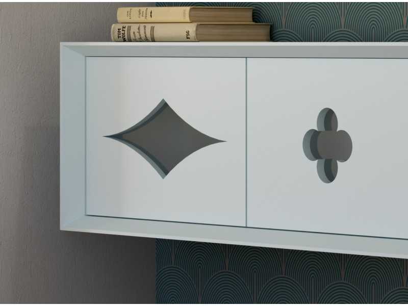 Console design laquée 3 portes - ARIANE