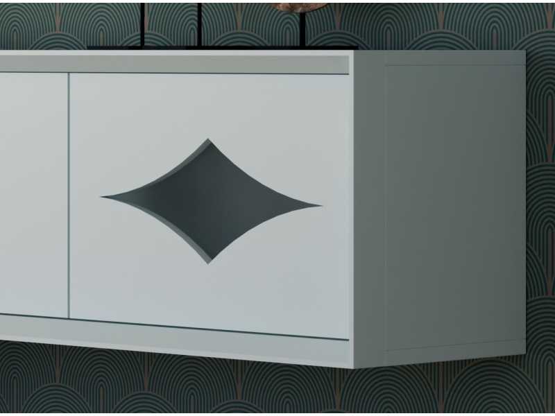 Console design laquée 3 portes - ARIANE
