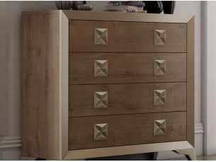 4-drawer chest of drawers with designer legs - AMIL 2
