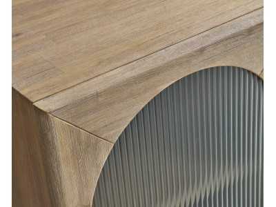 Solid wood sideboard with doors - ANAAN XL