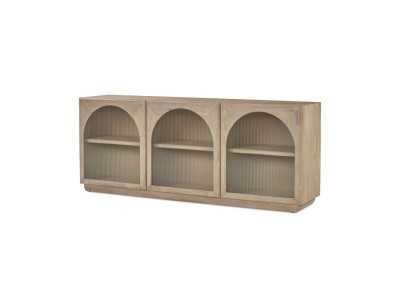 Buffet en bois massif avec portes - ANAAN XL Buffet en bois massif avec portes - ANAAN XL