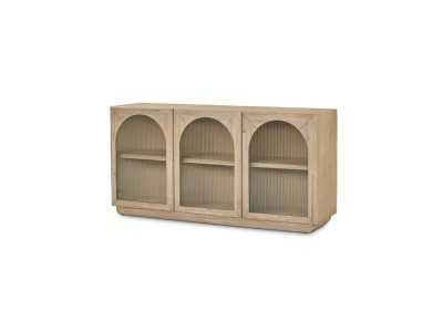 Buffet en bois massif avec portes - ANAAN Buffet en bois massif avec portes - ANAAN