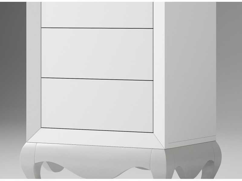 Lacquered chiffonier with chippendale bench and legs - ADHILA