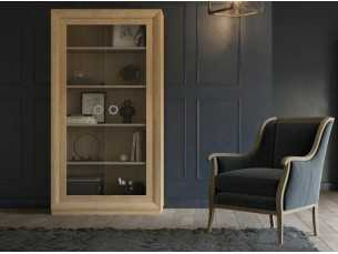 Showcase with 2 glass doors - ELODIE