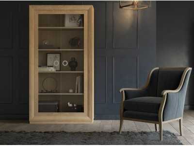 Showcase with 2 glass doors - ELODIE