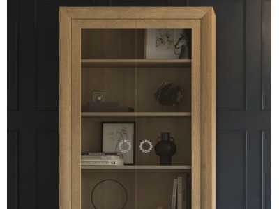Showcase with 2 glass doors - ELODIE
