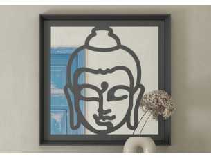Lacquered mirror - BUDDHA 2
