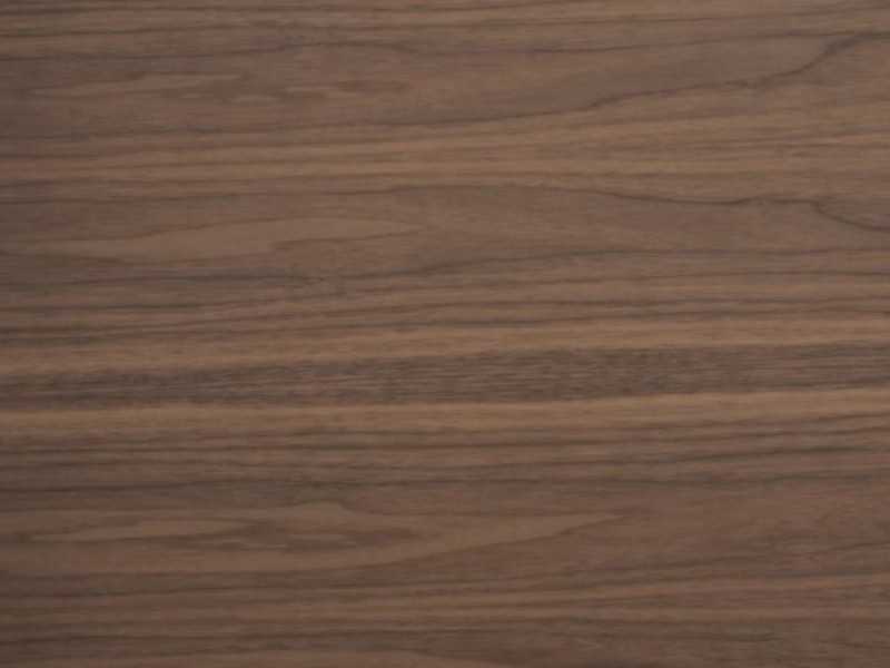 Walnut side table/bedside table with LED light - AMPER